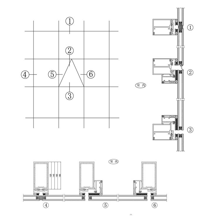 Thermally Broken Curtain Wall 3
